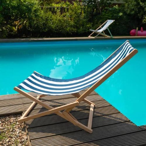 Șezlong turistic KADVA LSA00780 albastru