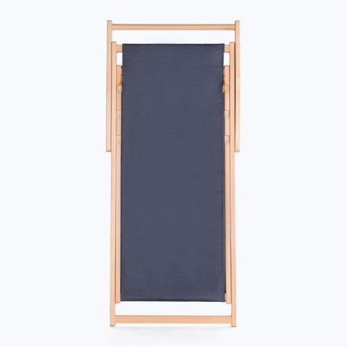 Șezlong de grădină reglabil Kadva LSR01310 gri KSB001