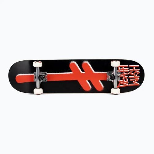 Deathwish Gang Logo 8.0 skateboard clasic galben și negru 10525305