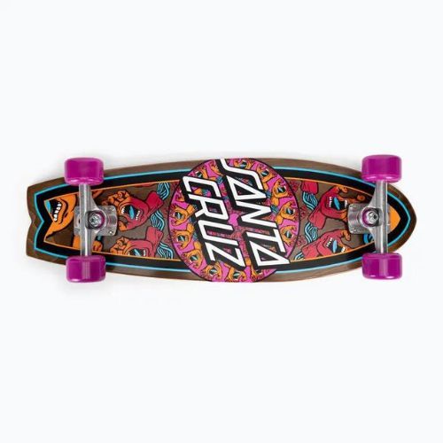 Cruiser skateboard Santa Cruz Cruzer Cruzer Mandala Hand Shark 8.8 maro 124573