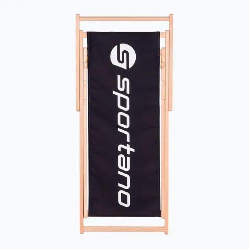 Șezlong de grădină reglabil Sportano LSR01310 negru SSB001