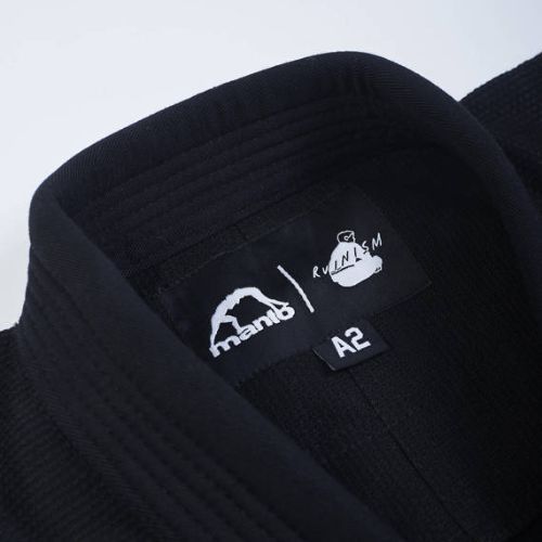 Gi pentru bărbați BJJ MANTO Ruinism negru MNG980_BLK_A1
