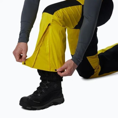 Columbia Iceventure Bib galben pantaloni de schi pentru bărbați 2008141
