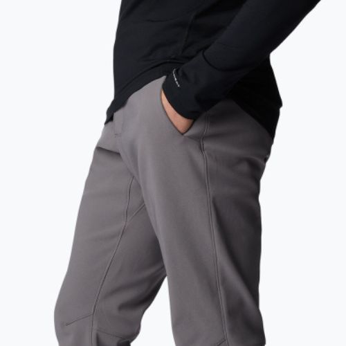 Columbia Passo Alto III Heat pantaloni softshell pentru bărbați gri 2013023