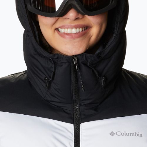 Columbia Abbott Peak Insulated jachetă de schi pentru femei negru și alb 1909971
