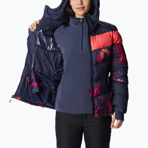 Columbia Abbott Peak Insulated jachetă de schi pentru femei albastru marin 1909971