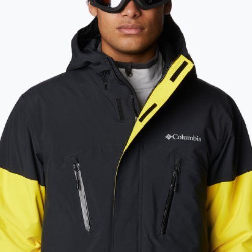 Columbia Aerial Ascender jachetă de schi pentru bărbați galben și negru 1954391