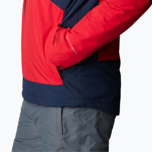 Jachetă de schi pentru bărbați Columbia Centerport II roșu/albastru 2010261