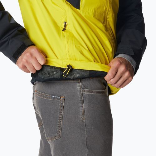 Columbia Inner Limits II jachetă de ploaie cu membrană galbenă pentru bărbați 1893991