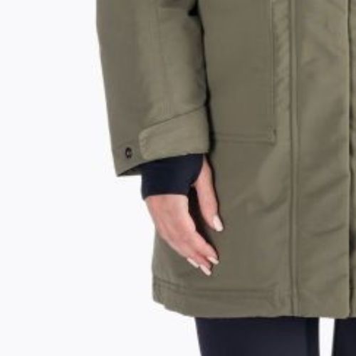 Columbia jachetă în puf pentru femei Little Si Insulated Parka verde 1957693