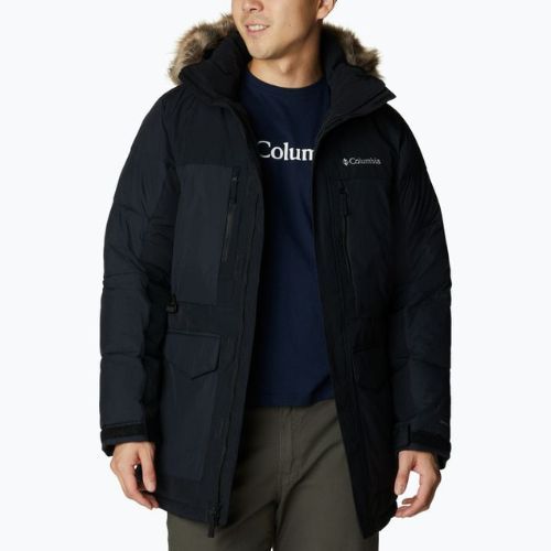 Columbia bărbați Marquam Peak Fusion Parka jachetă în jos negru 1957493