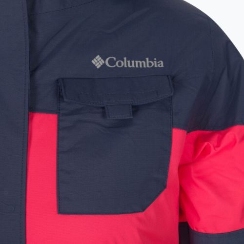 Jachetă de schi pentru copii Columbia Mighty Mogul II roz-gri 1954511