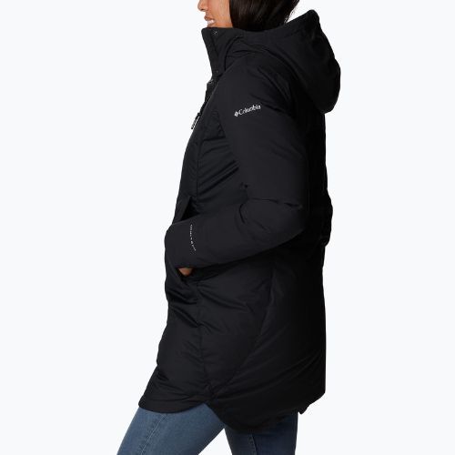Jachetă Columbia pentru femei Mountain Croo II Mid Down negru 2007811