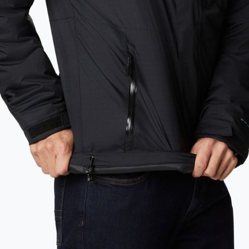 Columbia Oak Harbor Insulated jachetă de bărbați în jos negru 1958661