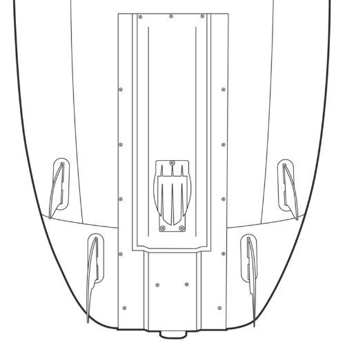 Planșă electrică Radinn X-Sport B alb 910105AA