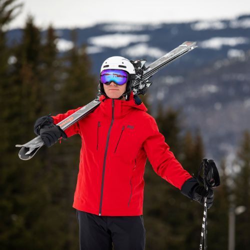 Jachetă de schi pentru bărbați Helly Hansen Alpha 3.0 roșu 65551_162