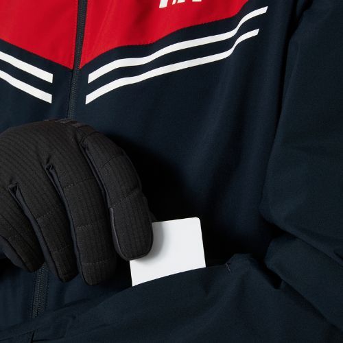 Jachetă de schi pentru bărbați Helly Hansen Alpine Insulated albastru marin și roșu 65874_597