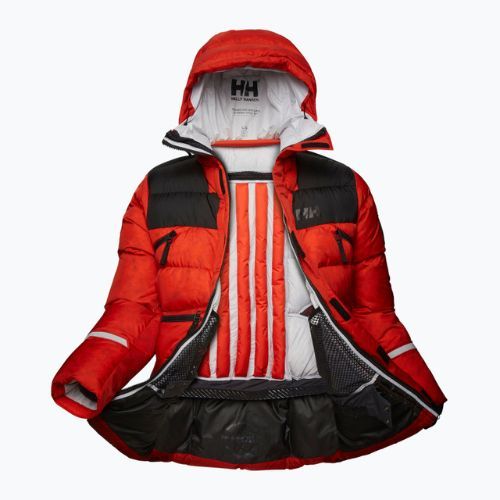 Helly Hansen jachetă de bărbați în puf Arctic Patrol H2 Flow 300 portocaliu 53797