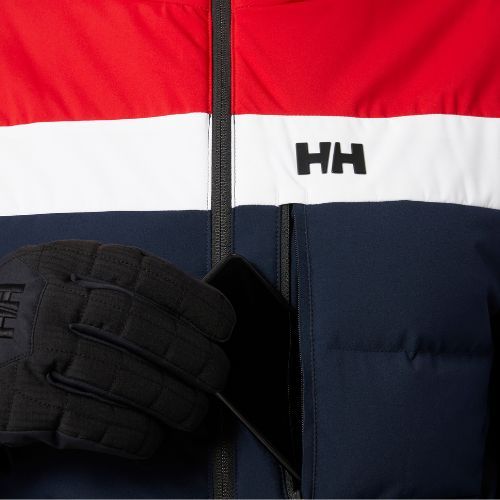 Jacheta de schi pentru bărbați Helly Hansen Bossanova Puffy albastru marin și roșu 65781_597