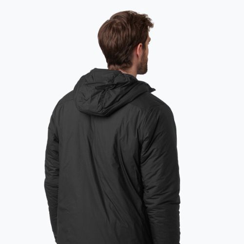 Helly Hansen bărbați Odin Stretch Hooded Insulator jachetă cu glugă în jos 991 negru 62833