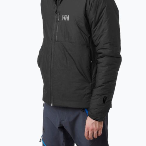 Helly Hansen bărbați Odin Stretch Hooded Insulator jachetă cu glugă în jos 991 negru 62833