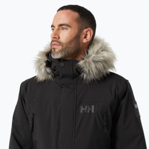 Helly Hansen bărbați Reine Parka jachetă de ploaie negru 53630_990