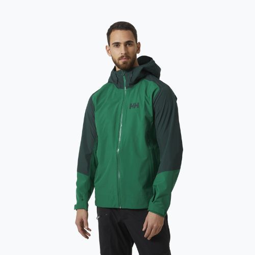 Jachetă hardshell pentru bărbați Helly Hansen Verglas 3L Shell 2.0 verde 62686_486