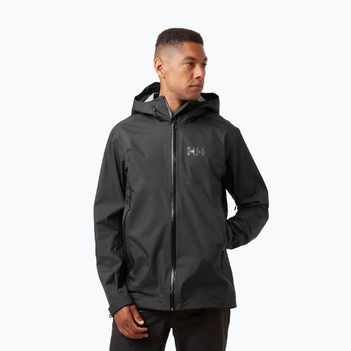 Jachetă hardshell pentru bărbați Helly Hansen Verglas 3L Shell 2.0 negru 62686_990