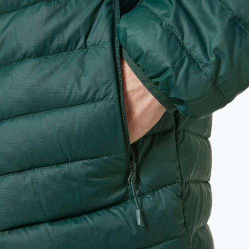 Jachetă de puf pentru bărbați Helly Hansen Verglas Hooded Down Insulator 495 verde 63005