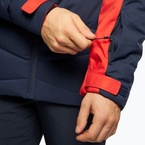 Jachetă de schi pentru bărbați 4F roșu-verde H4Z22-KUMN007