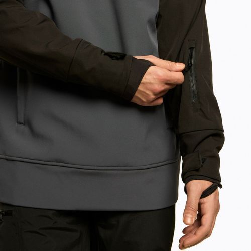 Jachetă de snowboard pentru bărbați 4F grafit H4Z22-SFM001F