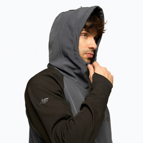 Jachetă de snowboard pentru bărbați 4F grafit H4Z22-SFM001F