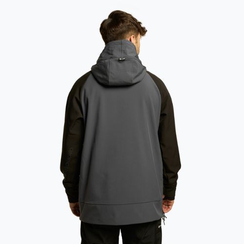 Jachetă de snowboard pentru bărbați 4F grafit H4Z22-SFM001F
