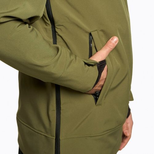 Jachetă de snowboard pentru bărbați 4F kaki H4Z22-SFM001F