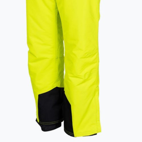Pantaloni de schi pentru copii 4F galben HJZ22-JSPMN001