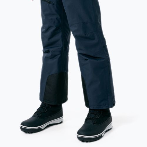 Pantaloni de schi pentru copii 4F albastru marin HJZ22-JSPMN002