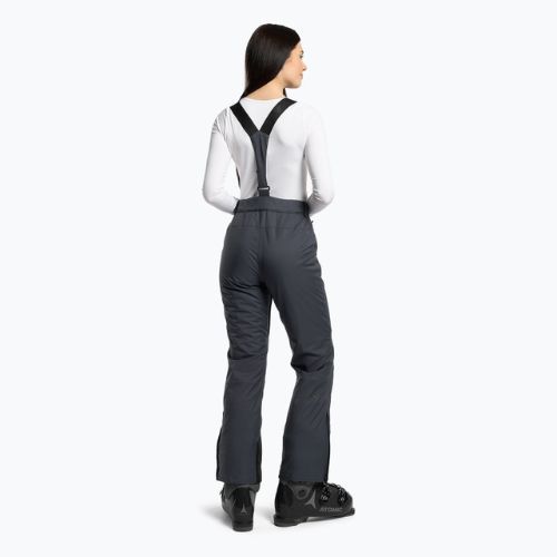 Pantaloni de schi pentru femei 4F SPDN002 gri închis H4Z22-SPDN002