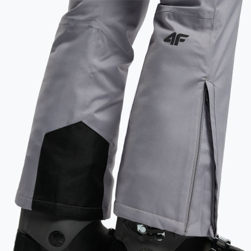 Pantaloni de schi pentru femei 4F SPDN002 gri H4Z22-SPDN002