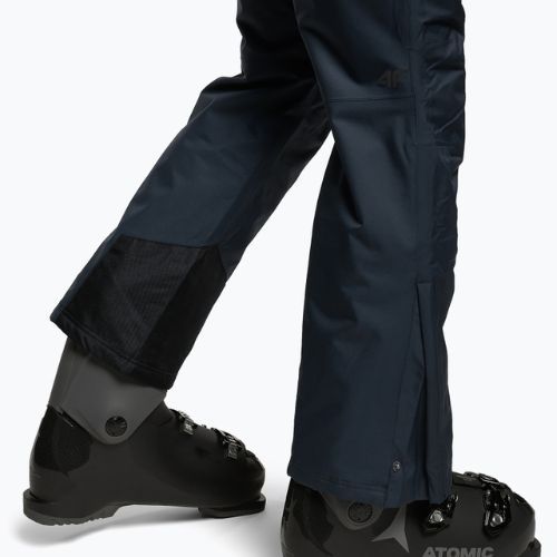 Pantaloni de schi pentru bărbați 4F albastru marin H4Z22-SPMN001
