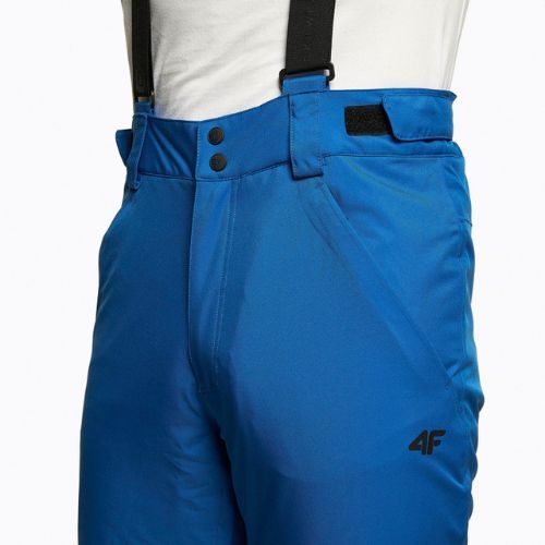 Pantaloni de schi pentru bărbați 4F albastru H4Z22-SPMN003