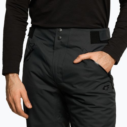 Pantaloni de schi pentru bărbați 4F negru H4Z22-SPMN006