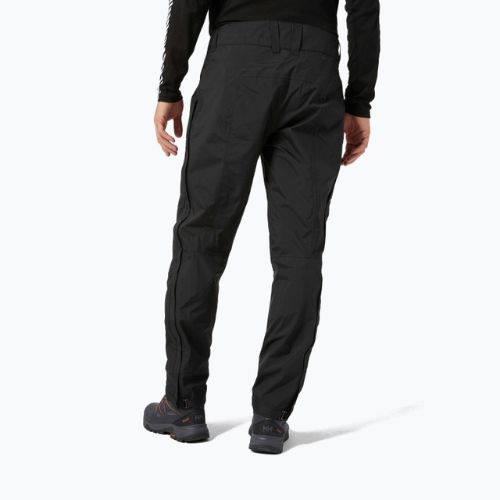 Pantaloni cu membrană pentru bărbați Helly Hansen Verglas 3L Shell 990 negru 62999