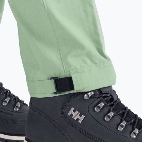 Pantaloni de trekking pentru femei Helly Hansen Veir Tur 406 verde 63023