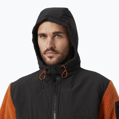 Hanorac bărbătesc Helly Hansen Patrol Pile 300 fleece sweatshirt portocaliu 53678