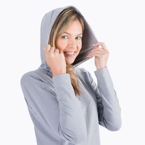 Hanorac de trekking pentru femei Helly Hansen Verglas Light Hoodie 853 gri 62964