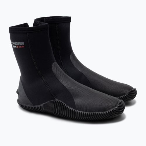 Cressi Isla 5 mm pantofi de neopren negru LX432500