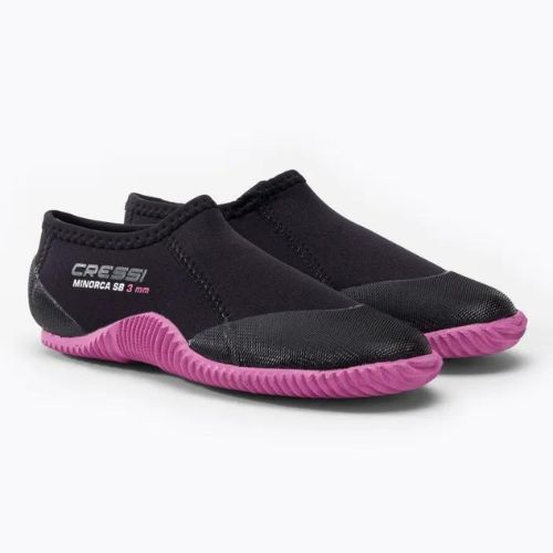 Cressi Minorca Shorty 3mm negru/roz pantofi din neopren XLX431400