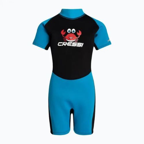 Cressi Smoby Shorty 2 mm spumă de înot pentru copii negru-albastru XDG008001