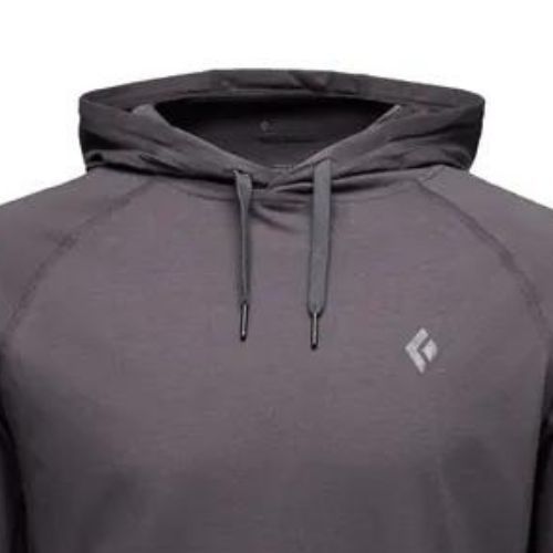 Hanorac de trekking pentru bărbați Black Diamond Crag Hoody gri AP7520000003LRG1
