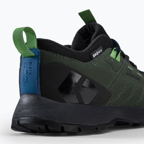 Pantofi de abordare Black Diamond Mission LT verde pentru bărbați BD58003291580801